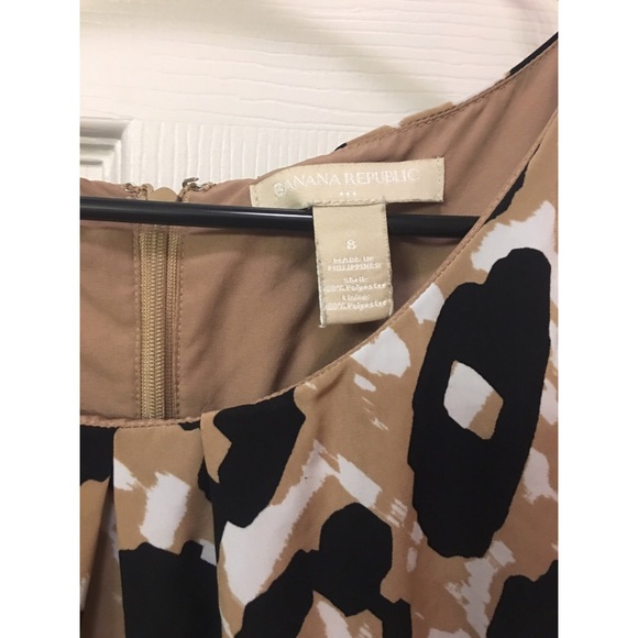 Banana Republic Leopard Print Dress - Picture 3 of 3